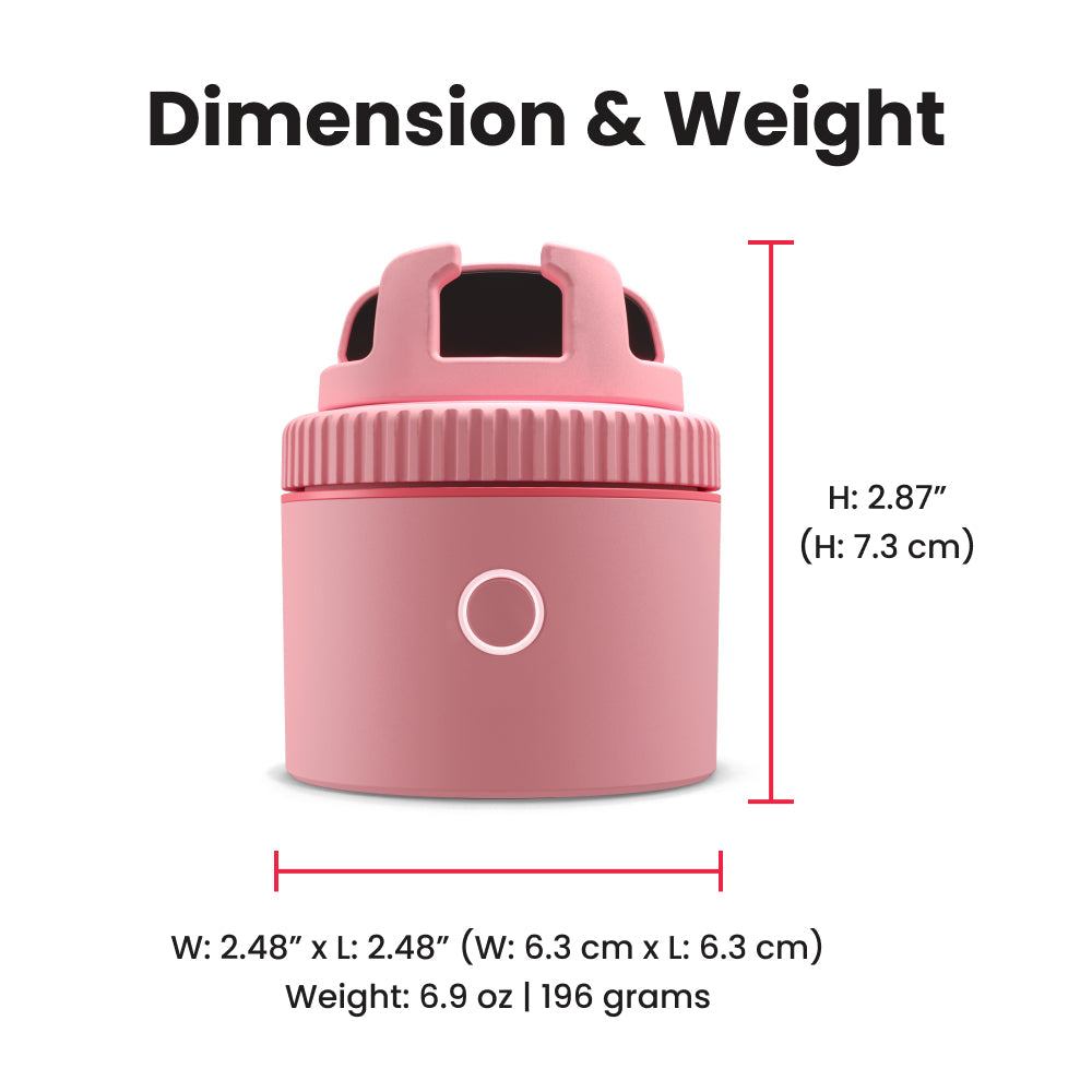 Pivo Equestrian Lite Pack 360° horse tracking in pink, portable smartphone-compatible device with Bluetooth connectivity, lightweight and pocket-sized.